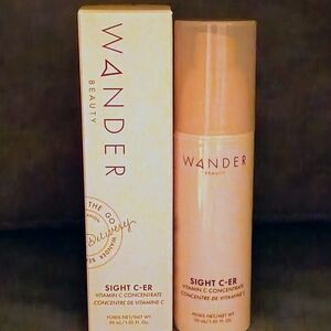 Wander Beauty Sight C-er Vitamin C Concentrate 0.5 oz NEW $42 Retail